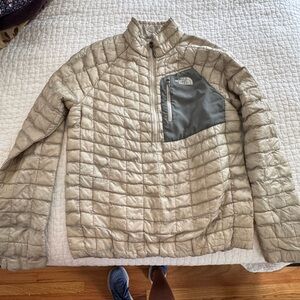 The North Face Men's Tan Quilted Jacket